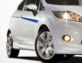 Bandes décoratives pour panneau latéral pour Ford Fiesta 09/2008-10/2012