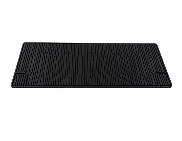 Tapis de sol en caoutchouc arrière noir pour Ford Transit Custom
