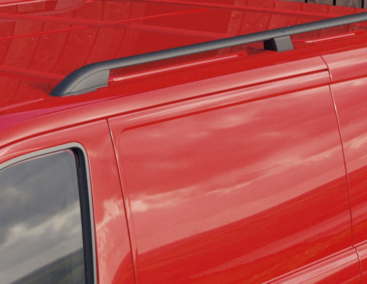 Barres de toit longitudinales noires pour Ford Tourneo/Transit Custom