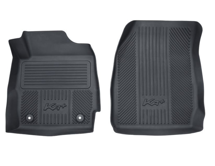 Tapis de sol en caoutchouc avant noir pour Ford KA+ à partir de 06/2016