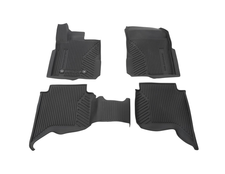 Originale Ford Ranger® Tapis de sol en caoutchouc avant et arrière,noir