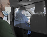 Cloison de séparation souple panneau de protection transparent pour Ford Transit