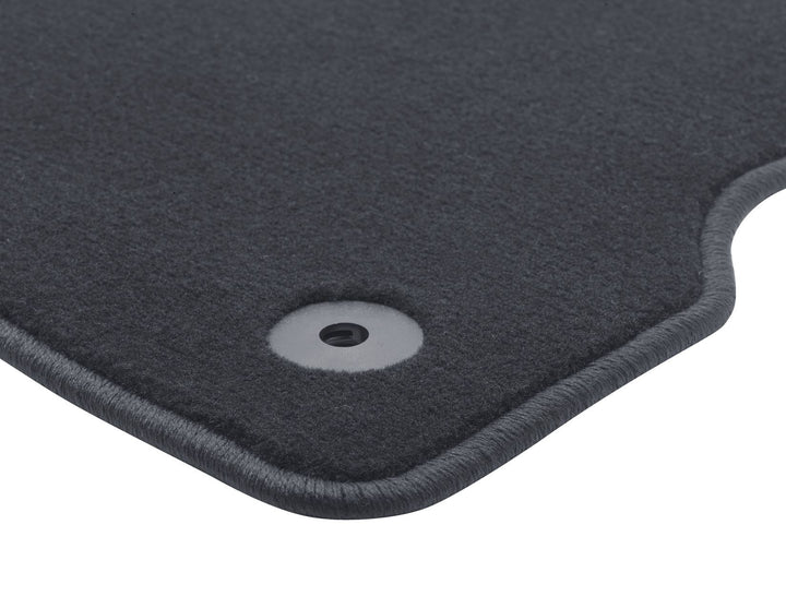 Tapis de sol en velours avant noirs pour Ford S-MAX/Galaxy