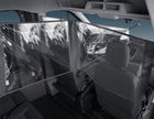 Cloison de séparation souple panneau de protection transparent pour Ford Transit