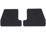 Tapis de sol en velours arrière noirs pour Ford Focus Electric