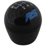 Pommeau de levier de vitesse Performance avec logo RS bleu pour Ford Focus