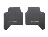 Tapis de sol en velours arrière noir pour Ford Ranger 01/2012-06/2022