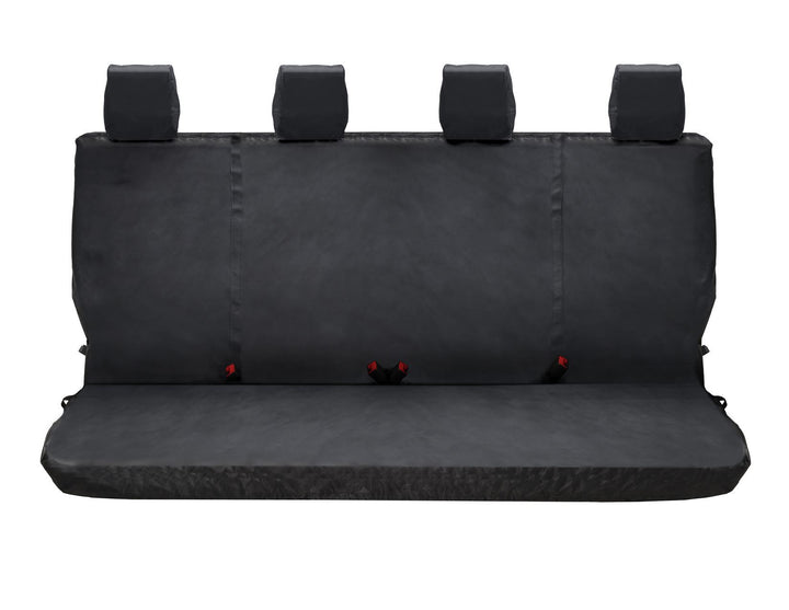Housse de siège HDD pour banquette arrière 4 passagers noir pour Ford Transit