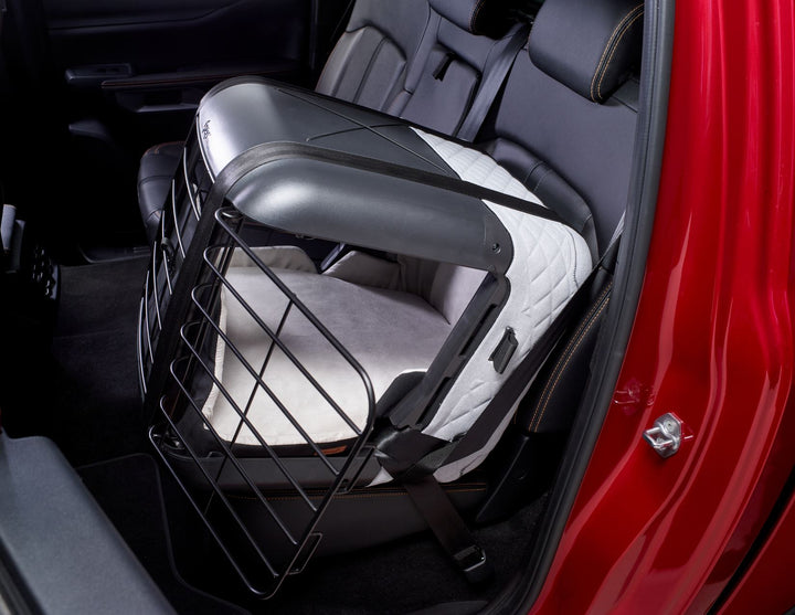 Caisse de transport 4pets Caree pour chiens et chats « Cool Grey » jusqu’à 8 kg