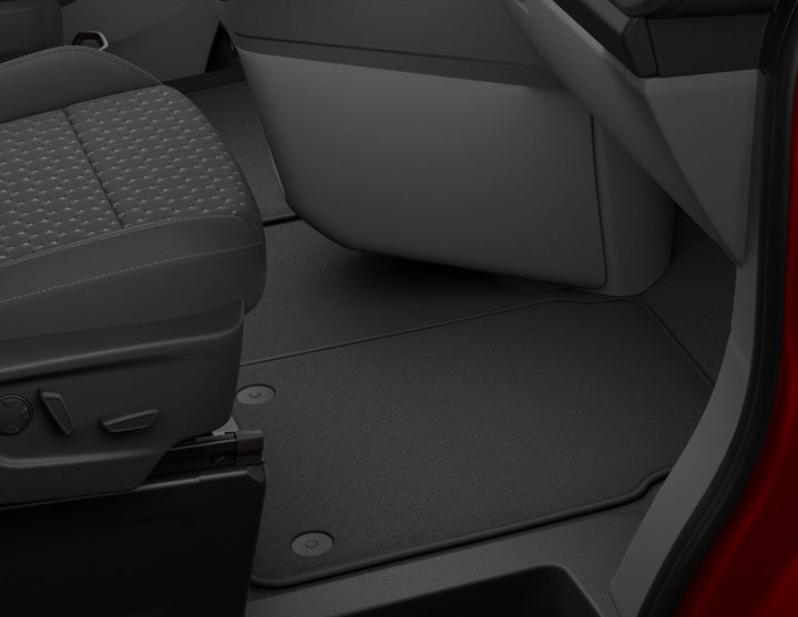 Tapis de sol en moquette avant noirs pour Ford Tourneo/Transit Custom