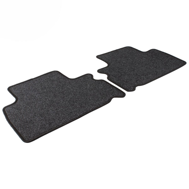 Tapis de sol en moquette arrière noir pour Ford Galaxy/S-MAX