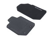 Tapis de sol en velours avant noir pour Ford Ranger 02/2019-06/2022