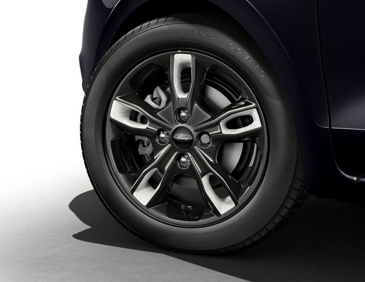Originale Ford Fiesta/KA+ Inserts de jante alliage blancs