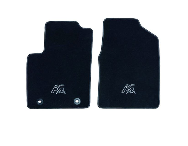 Ford Tapis de sol velours avant noir, origine constructeur (Ka 09/2008 – 05/2016)
