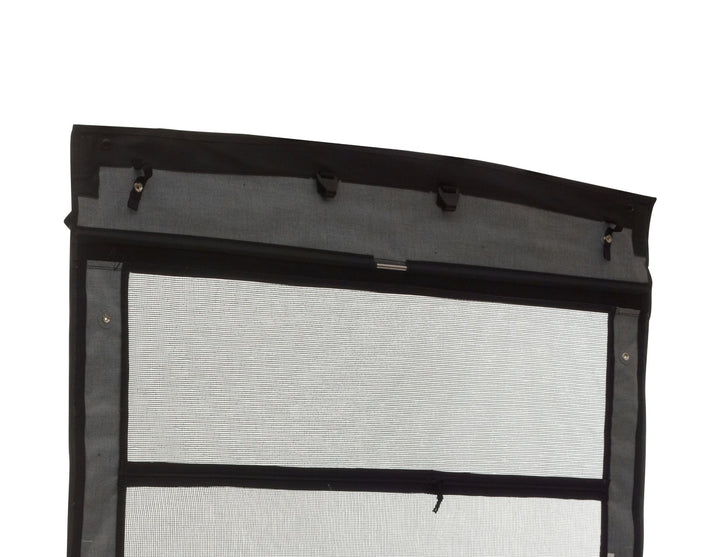 Rideau pare-soleil Bimini mailles souples noir pour Ford Bronco