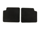 Tapis de sol en velours arrière noir pour Ford KA 09/2008-05/2016