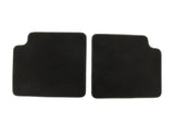 Tapis de sol en velours arrière noir pour Ford KA 09/2008-05/2016