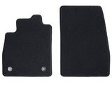 Tapis de sol en moquette noir avant pour Ford Fiesta/Fiesta Van