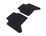 Tapis de sol en velours arrière noir pour Ford Ranger 02/2019-06/2022