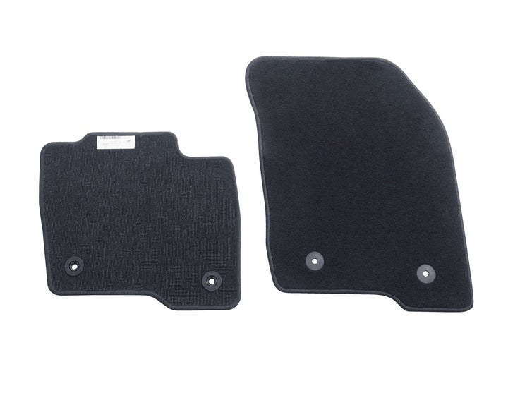 Tapis de sol en velours avant noirs pour Ford S-MAX/Galaxy
