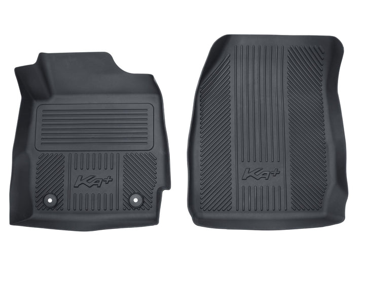 Tapis de sol en caoutchouc avant noir pour Ford KA+ à partir de 06/2016