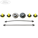 Kit fixation panneau bas de caisse arrière pour Ford Fiesta 3 Portes 2008-2012