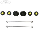 Kit fixation panneau bas de caisse arrière pour Ford Fiesta 3 Portes 2008-2012