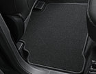 Tapis de sol en moquette arrière noirs pour Ford S-MAX/Galaxy