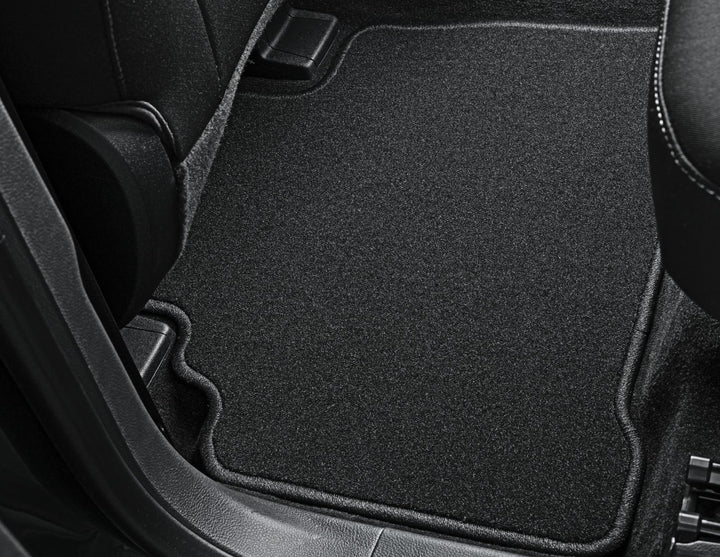 Tapis de sol en moquette arrière noirs pour Ford S-MAX/Galaxy