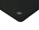Tapis de sol en moquette avant noirs pour Ford Tourneo/Transit Custom