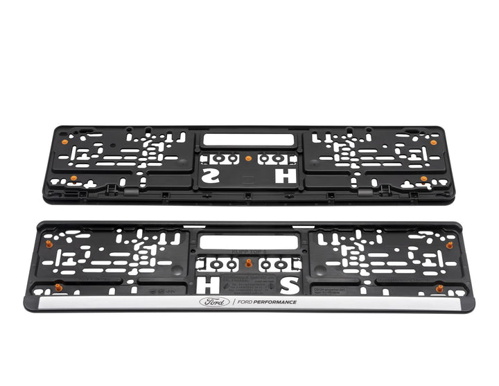 Support de plaque d'immatriculation argent Ford Performance