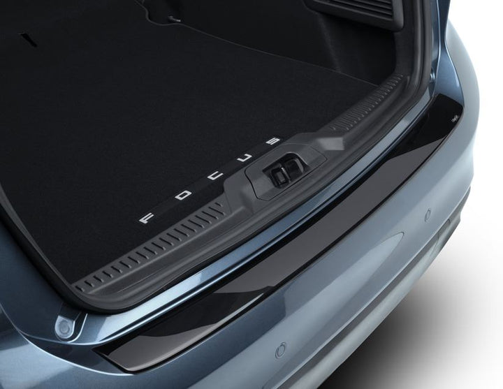 ClimAir®* Protection de seuil de chargement Plaque à damier, profilée, noir brillant