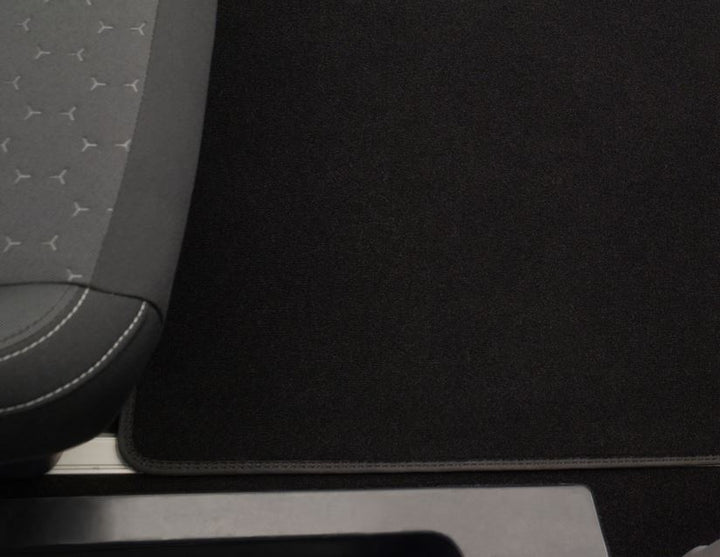 Tapis de sol en moquette arrière noir pour Ford Tourneo Custom