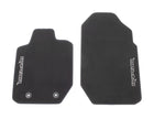 Tapis de sol en velours avant noir pour Ford Ranger 02/2019-06/2022