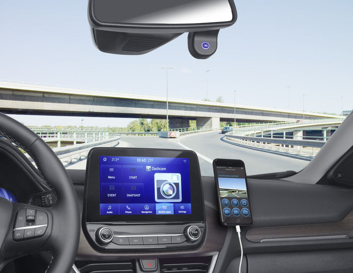 Caméra de planche de bord avec résolution « full HD » Ford