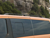 Barres de toit longitudinales noires pour Ford Tourneo/Transit Custom