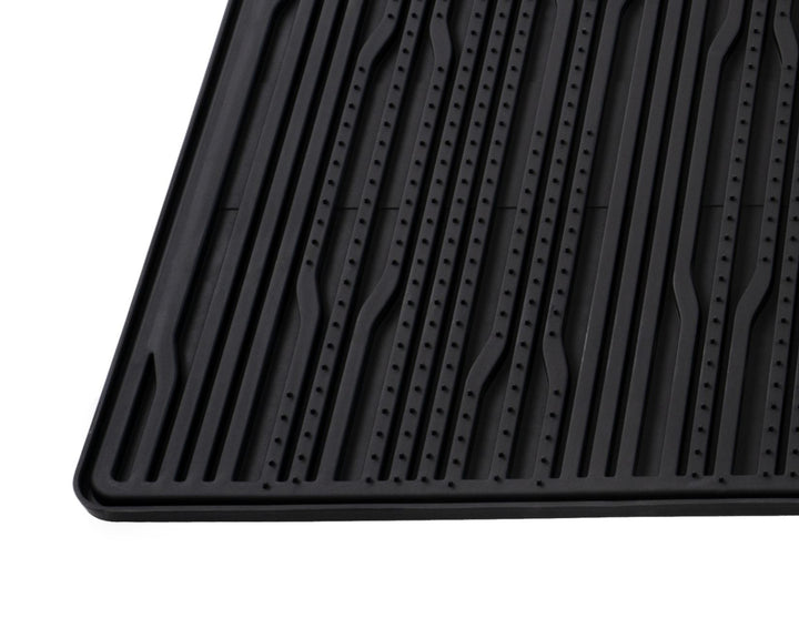 Tapis de sol en caoutchouc arrière noir pour Ford Transit/Tourneo Custom