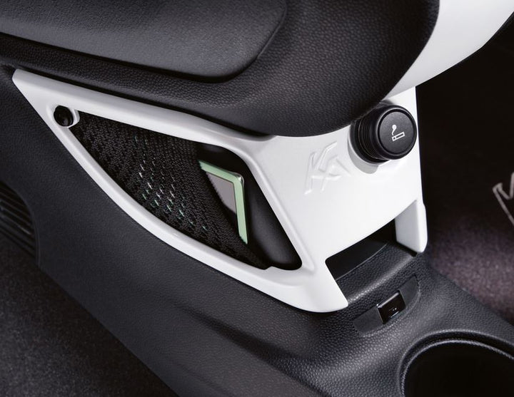 Originale Ford Ka Filet de rangement de console centrale blanc Perle