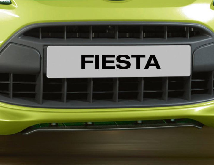Diffuseur de bouclier avant noir pour Ford Fiesta 09/2008-10/2012