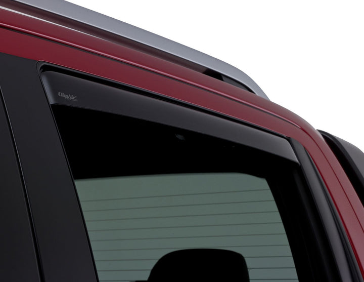 Déflecteurs d’air ClimAir pour vitres latérales arrière noir pour Ford Ranger