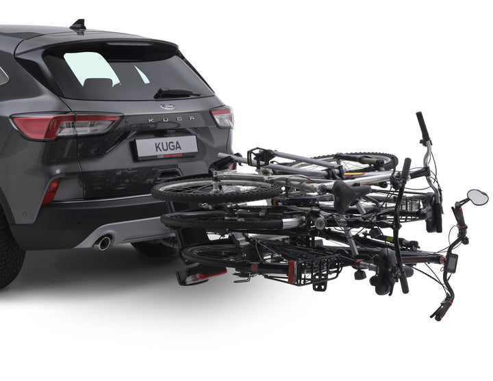 Porte-vélos sur attelage Thule Coach 276 pour 3 vélos inclinable et repliable