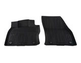 Tapis de sol en caoutchouc avant noirs pour Ford Tourneo Connect