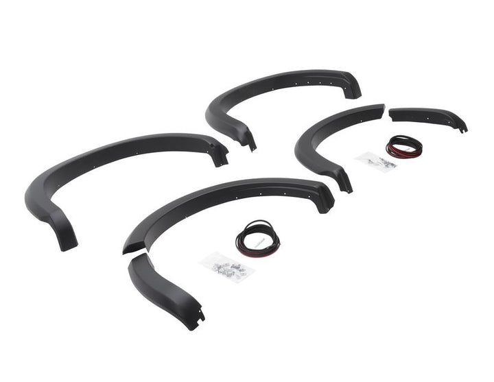 Extension de passage de roue avant et arrière noir mat pour Ford Ranger