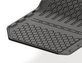 Tapis de sol en caoutchouc avant noir pour Ford Ranger 01/2012-06/2022