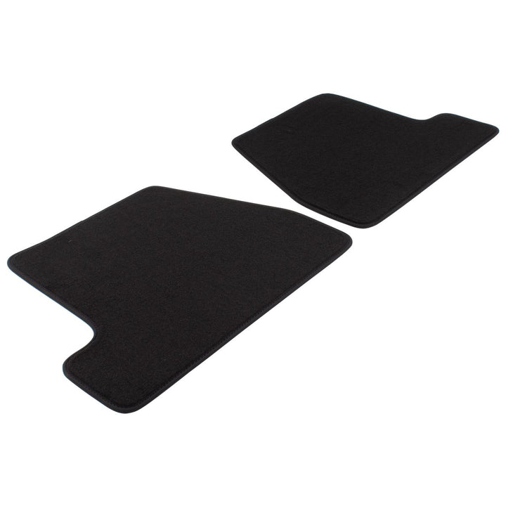 Tapis de sol en velours arrière noirs pour Ford Focus Electric