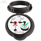 Ford Transit Tourneo Courier Cache Boulon de Fixation de Roue de Secours