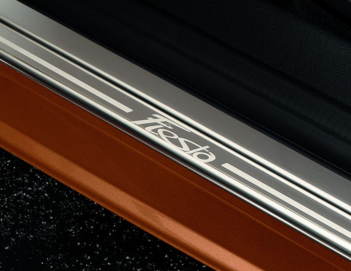 Seuils de portes avant avec logo Fiesta pour Ford Fiesta 09/2008-06/2017
