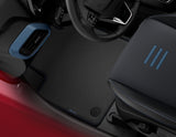 Tapis de sol en moquette avant noirs pour Ford Transit Courier