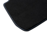 Tapis de sol en moquette arrière noirs pour Ford Tourneo/Transit Courier