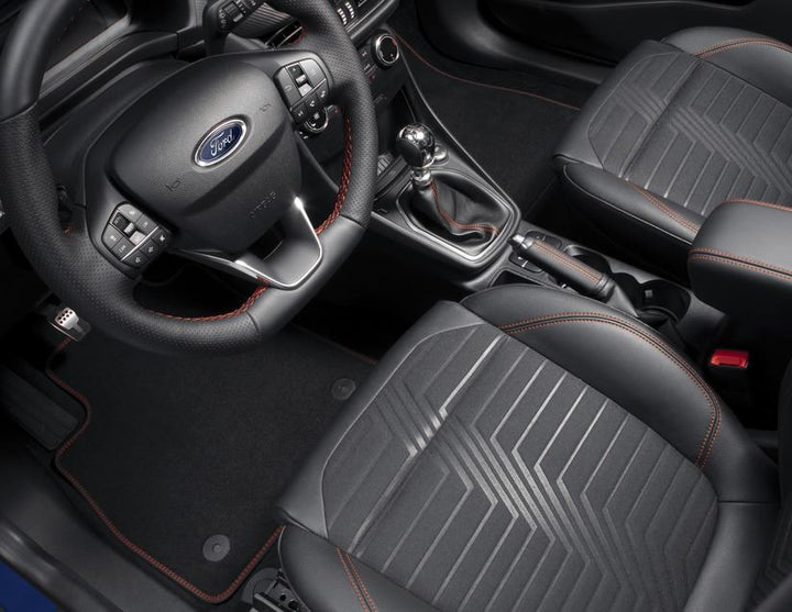 Tapis de sol en velours avant pour Ford Puma/Fiesta